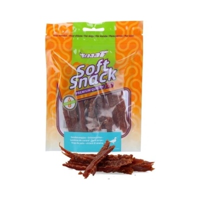 Braaaf Braаaf - Меки лакомства за кучета, вкусни филе от патешко месо, 85 гр