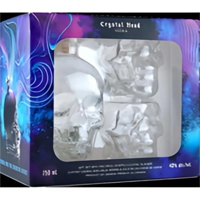 Crystal Head 40% 0,7 l (dárkové balení 2 sklenice)