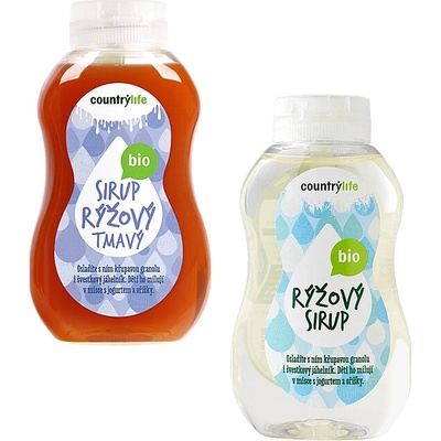 Country Life Sirup ryžový tmavý 250ml