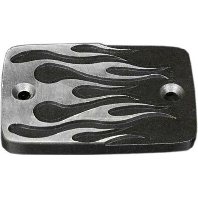 Highway Hawk H454-034 Víčko nádobky Flame Suzuki/Kawasaki chrom
