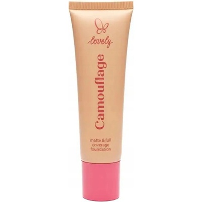 Lovely Camouflage vysoce krycí make-up Beige 25 g