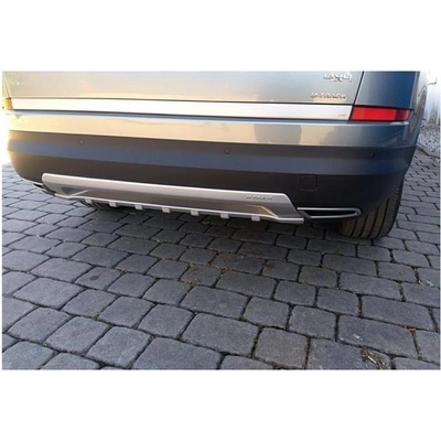 MILOTEC Difúzor zadného nárazníka - strieborný , Škoda Kodiaq, 2016 MILOTEC