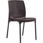 Novussi NOVUSSI-Стол SUNNY RATTAN (R009)КАФЯВ D: 56cm/ H: 84cm/W: 45cm/SH: 45 (0142311)