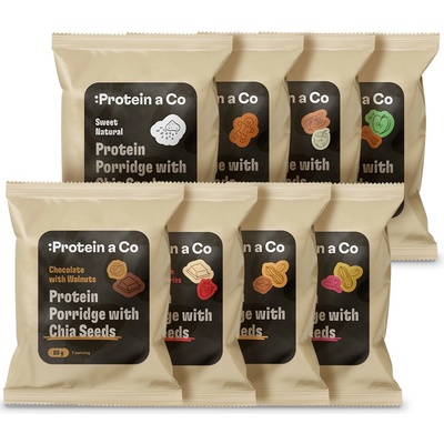 Protein&Co. Proteínová chia kaša 5 x 480 g