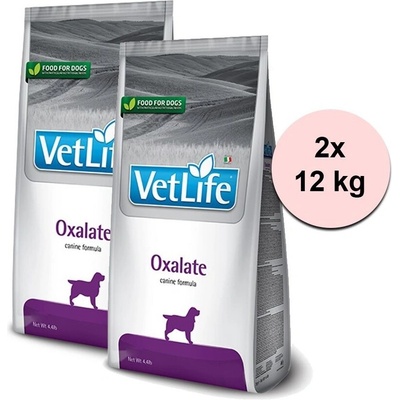 Vet Life Dog Oxalate Canine 2 x 12 kg