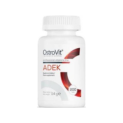 Ostrovit pharma Витамини a, d, e, k adek, 200 таблетки, 5458