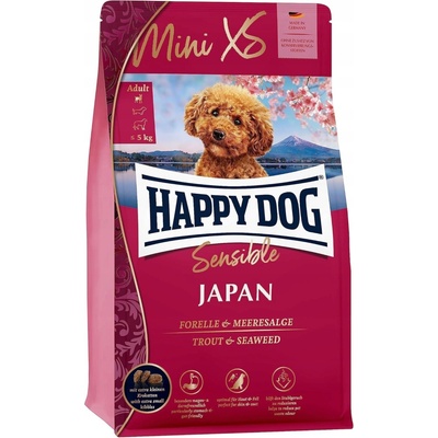 Happy Dog Mini XS Japan krmivo pre psa Pstruh riasy 1,3kg