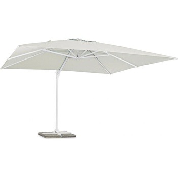 Bizzotto Градински чадър Eden бяло-естествен 4x4 м (0795675)