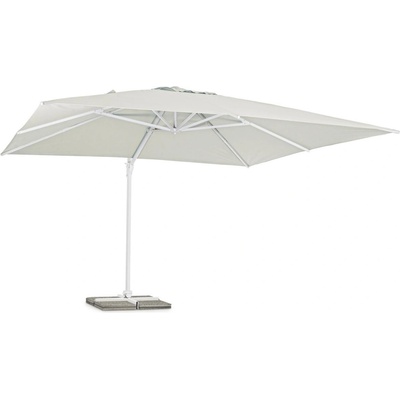 Bizzotto Градински чадър Eden бяло-естествен 4x4 м (0795675)