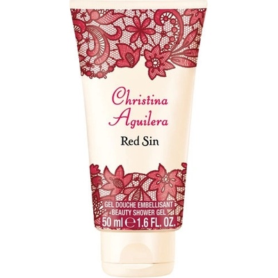 Christina Aguilera Red Sin sprchový gél 150 ml