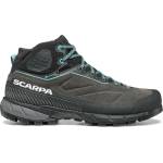 Scarpa Дамски апроуч обувки Scarpa Women's Rapid XT Mid GTX Approach shoes - Shark / Aqua - размер 41, 5 (EU) (142-0321-0220)