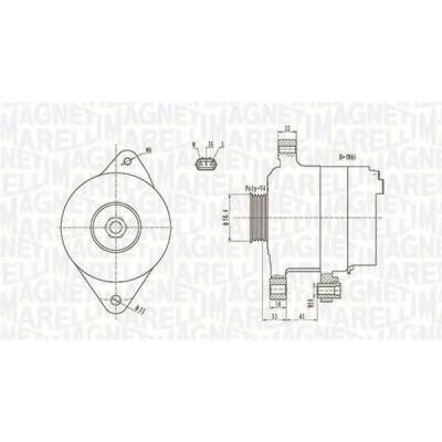 generátor MAGNETI MARELLI 063731793010