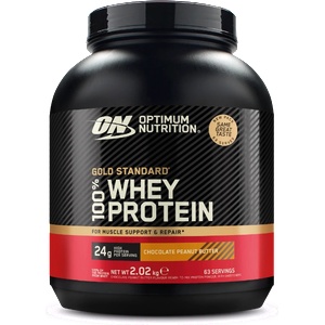 Optimum Nutrition 100% Whey Gold Standard 2010 g шоколадово фъстъчено масло