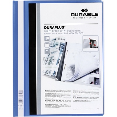 Durable Rýchloviazač A4 modrý
