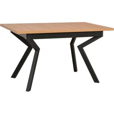 MIX-DREW Rozkládací IKON 4 dub artisan černé nohy