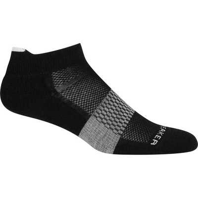 Icebreaker dámské merino ponožky Wmns Multisport Light Micro Black/Snow/Metro Heather