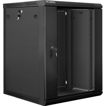 Lanberg Комуникационен шкаф Lanberg rack cabinet 19 wall-mount 15U / 600x600 for self-assembly (flat pack) (WF01-6615-10B)