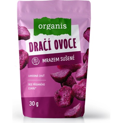 ORGANIS Mrazom sušené dračie ovocie 30 g