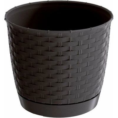 Prosperplast RATOLLA ROUND 21,7 v. 14,2 cm, 3,4 l, tmavo hnedý