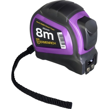 Levenhuk Ролетка Ermenrich Reel SQ80 purple, 8m, двустранна, магнитен връх, самозаключваща се (Reel SQ80 purple)