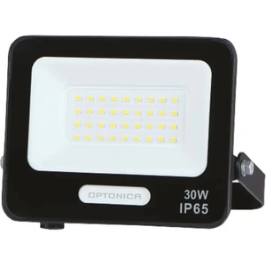 OPTONICA Led ПРОЖЕКТОР 30w 6000k ip65 ЧЕРЕН С КАБЕЛ 15cm optonica (3801057158228)