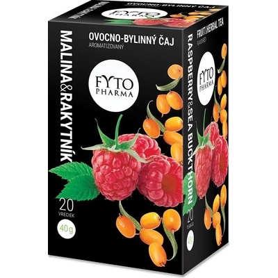 FYTO malina a rakytník čaj 20 x 2 g