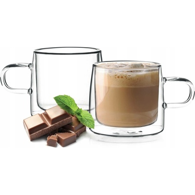 Homla Sklenice na kávu 2 x 260 ml