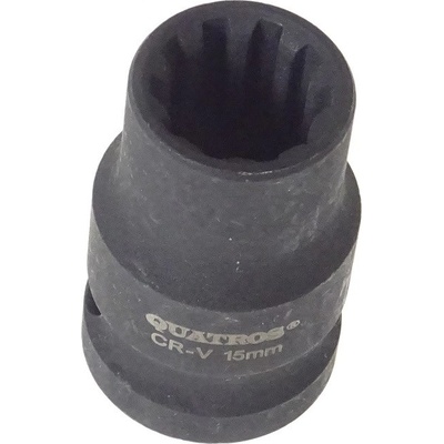 Klíč - nástrčná hlavice 1/2" 15 mm, 10hranná, na brzdy AUDI, PORSCHE - QUATROS QS70015 – Zbozi.Blesk.cz