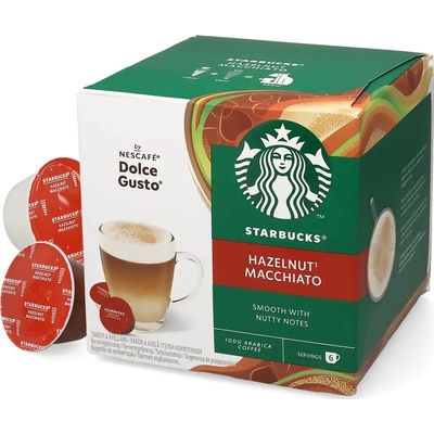 STARBUCKS Dolce Gusto Hazelnut Macchiato 12ks