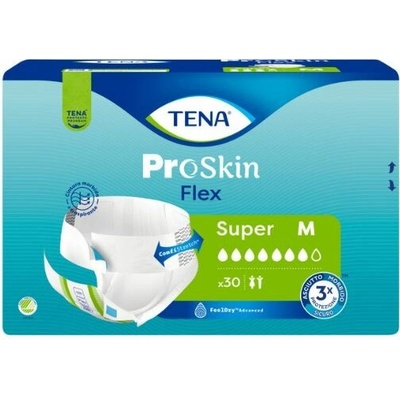 TENA Flex Super M plienkové nohavičky 30 ks