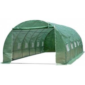  Оранжерия 6х3х2м / 12 прозореца и 2 врати uv защита (wr-sg632)