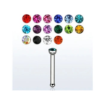 Piercingate piercing do nosu PNO00283 Černá