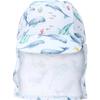 Little Dutch Бебешка шапка с протектор за врата Little Dutch - Ocean Multi Colour - размер 2, 1-2 г (CL25038852)