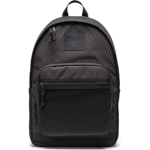 Herschel Дневна раница Herschel Kaine Backpack 28 Daypack - Black diamond / Black - размер One Size (504-1633-0211)