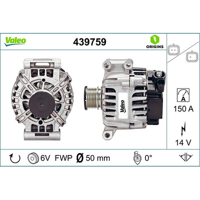 Alternátor VALEO 439759