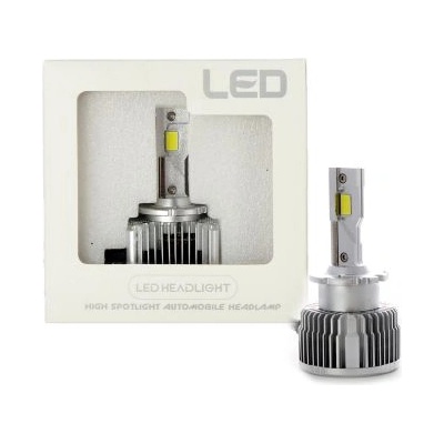 Лед крушки - Led система D2S D2R за подмяна на фабричен ксенон 50W - Canbus 6000K - 100% по силни от фабричен ксенон