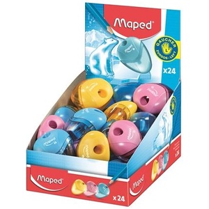 Maped Дисплей за блендер, с един перфоратор, контейнер, лява ръка, MAPED "I-Gloo", смесени цветове 032211 (032211)