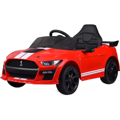 Lean Cars elektrická autíčko Ford Mustang GT500 Shelby červená