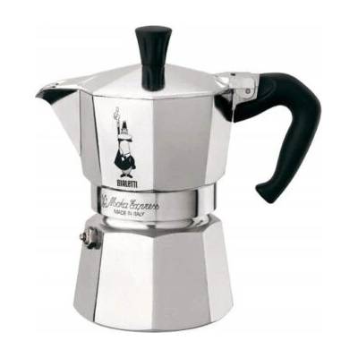 Bialetti Moka Express kávovar hliníkový na plyn objem 4 šálky / 200 ml