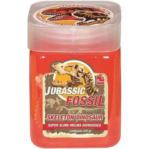 RS Toys Фигурка RS Toys Jurassic - Фосил на динозавър със слайм, червен (11174B) - baby
