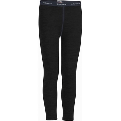 Icebreaker dětské funkční legíny Kids 260 Tech Leggings black