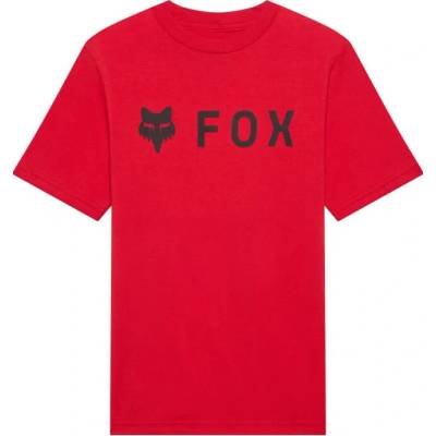 Fox Yth Absolute Ss Tee Tibetan Red