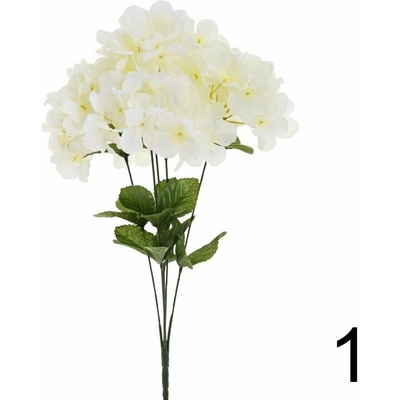 Kytica Hortenzia 45cm biela 240853B
