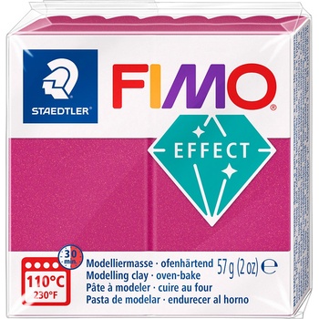 Image 1 of STAEDTLER Пол. глина Staedtler Fimo Effect, 57g, мет. бордо 21 (21896-А-МЕТ.БОРДО)