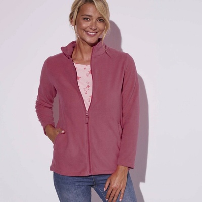 Blancheporte fleecová bunda na zips 036 oranžová