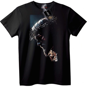 NOONEBRAND Тениска с трънен венец - 6XL, Black