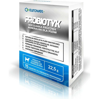 Eurowet Uromil doplňky stravy pro psy 30 tablet