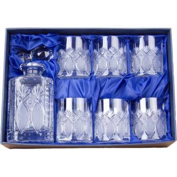 Onte Crystal Whisky set se skleničkami Exclusive Dárkové balení Láhev 6 Ks 330ml