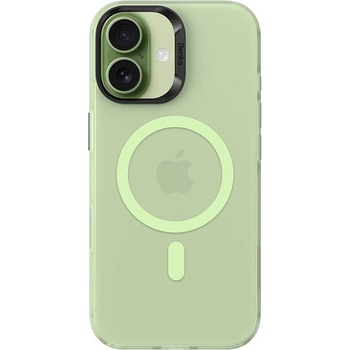 Benks Хибриден удароустойчив кейс с MagSafe за iPhone 17 - Benks Magnetic Lucid Armor Camera Control Case (зелен) (C067)