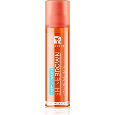 BYROKKO Shine Brown Beta Carotene олио за загар 150ml